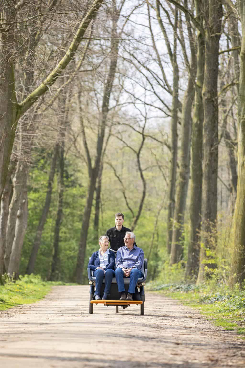 Električno kolo Van Raam Chat Rickshaw