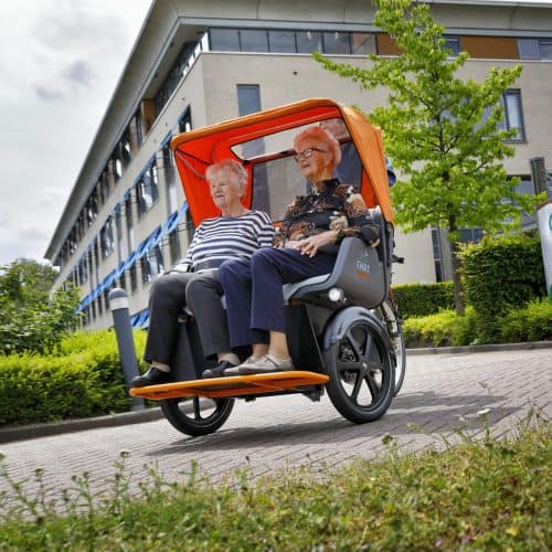 Električno kolo Van Raam Chat Rickshaw