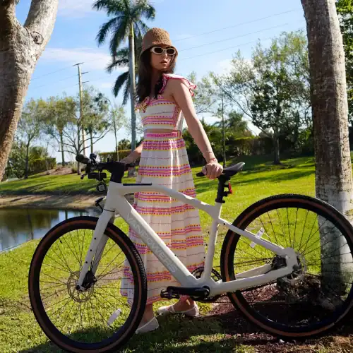 Električno kolo Muon UrbanCross - Pro (17,6kg) - Yellow Sand