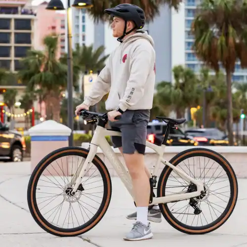 Električno kolo Muon UrbanCross - Pro (17,6kg) - Yellow Sand