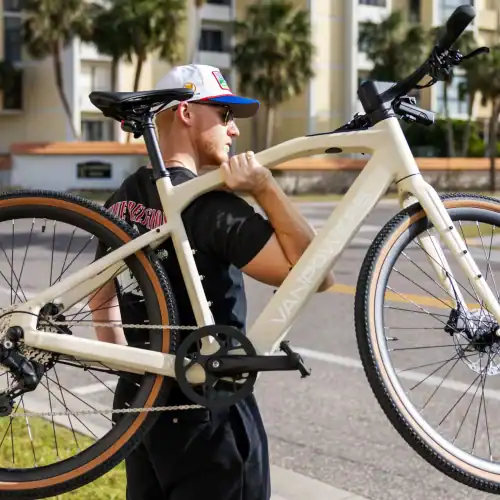 Električno kolo Muon UrbanCross - Pro (17,6kg) - Yellow Sand