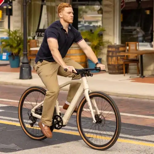 Električno kolo Muon UrbanCross - Pro (17,6kg) - Yellow Sand