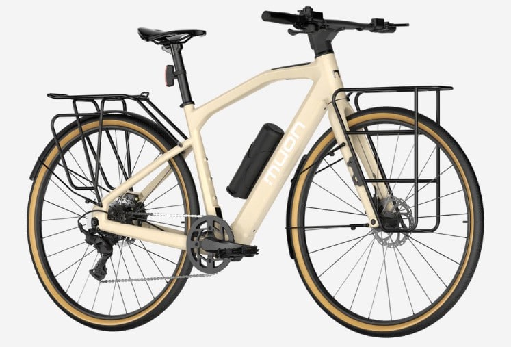 Električno kolo Muon UrbanCross - Pro (17,6kg) - Yellow Sand